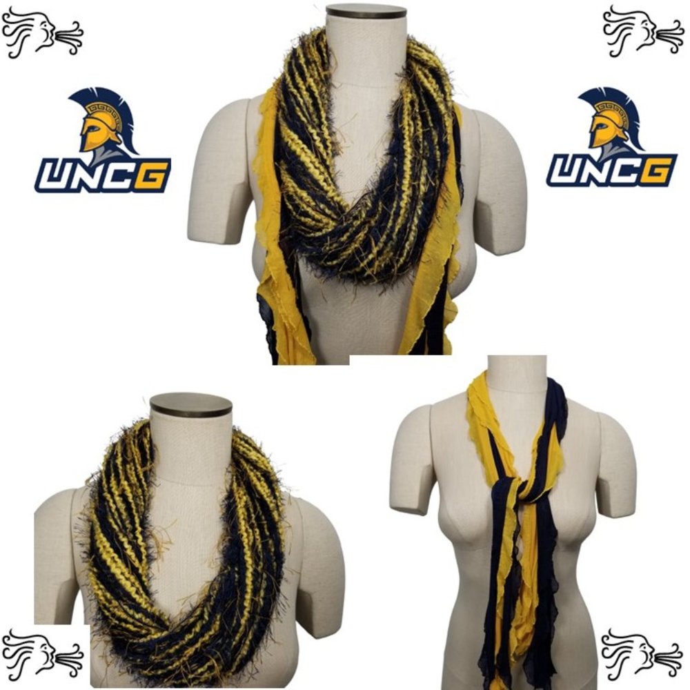 ACC University of North Carolina at Greensboro Scarf - Show your team spirit!!